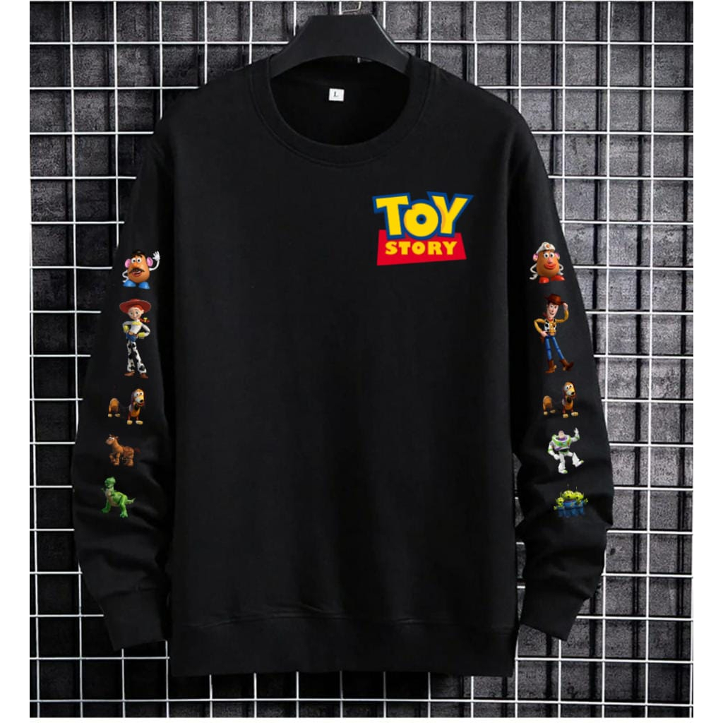 ALIPIO FASHION - BAJU SWEATER TIM TOY STORY / fashion pria / sweater pria / keren / terbaru / murah