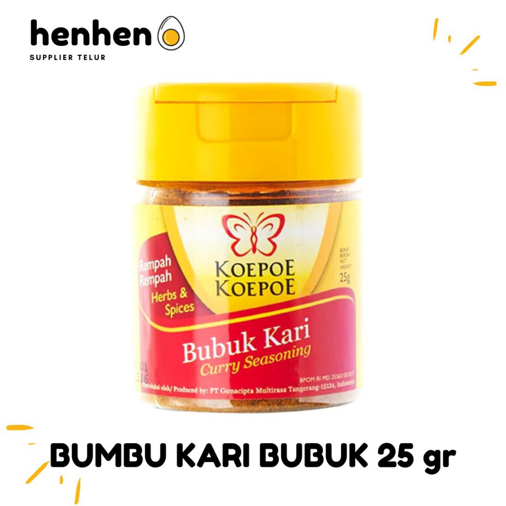 

KOEPOE KOEPOE BUMBU KARI 25 gram