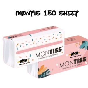 TISU MONTIS 150 SHEET 2PLAY PAKETAN isi 6 pcs