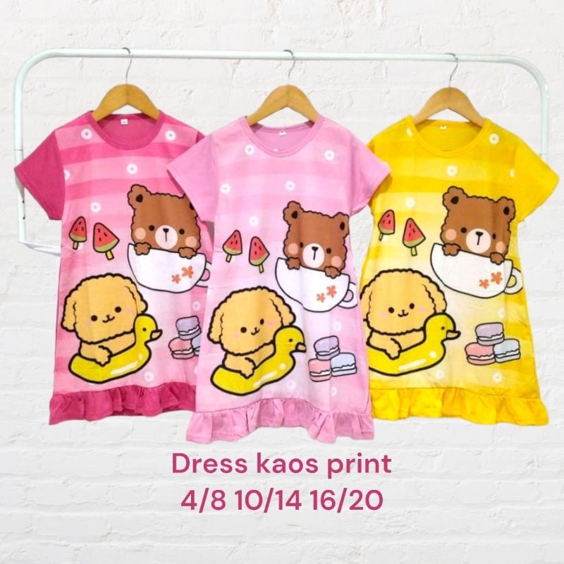 DASTER ANAK PEREMPUAN DEDINA SIZE 10/14 SLIDE