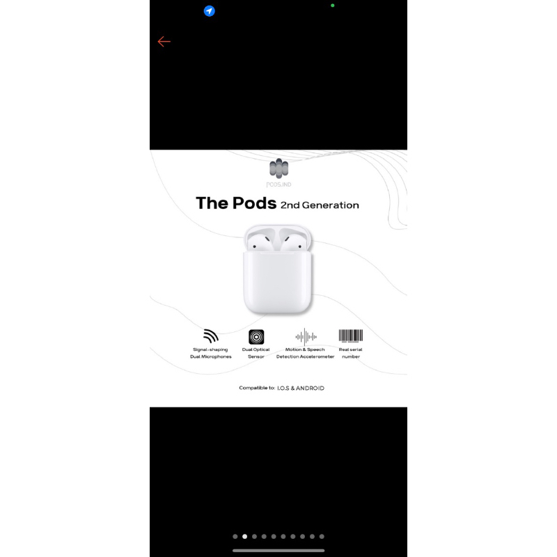 earphone iphone second