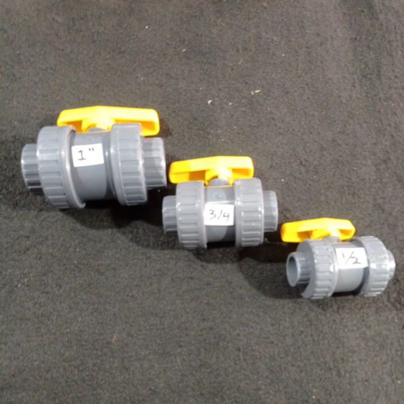 stop kran PVC bv wm Onda 1/2 ,3/4, 1