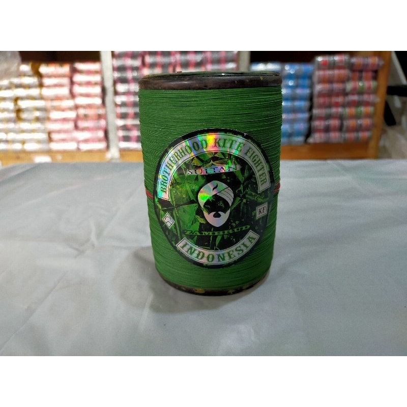 BENANG GELASAN MATOT BROTHERHOOD SULTAN ZAMRUD BAHAN ABU IMPORT KLOS 6000YARD ORIGINAL