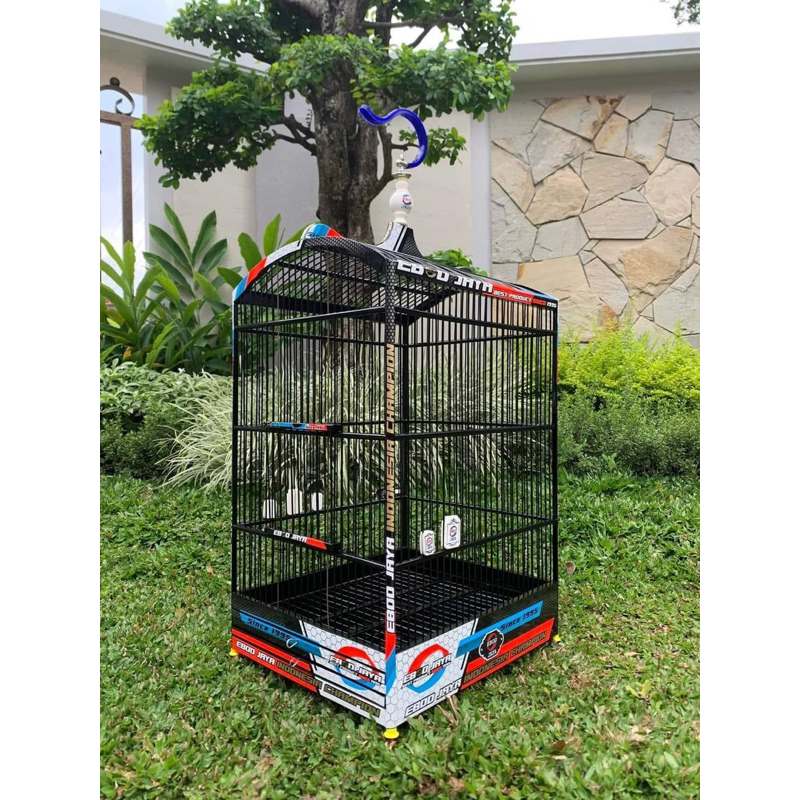 SANGKAR KANDANG KOTAK EBOD DECAL CHAMPION