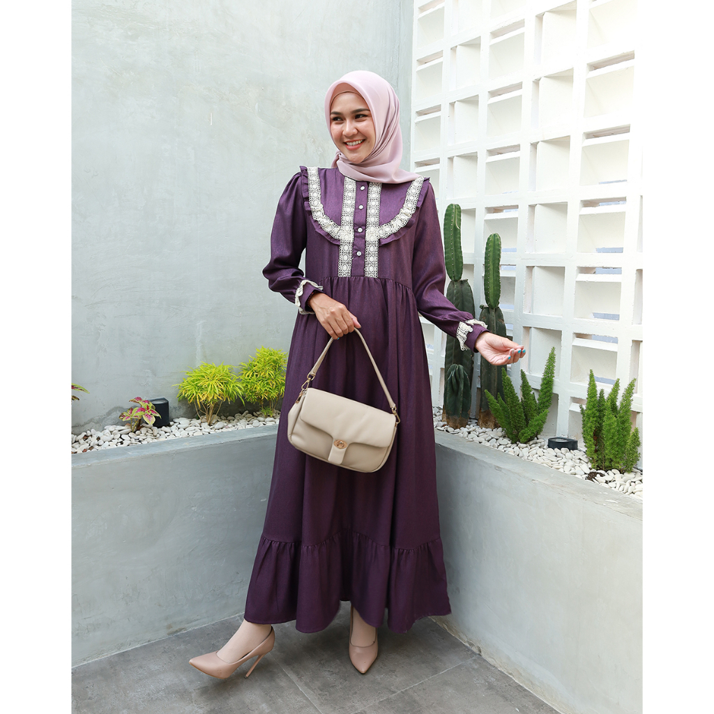 GAVRI Dress - Gamis terbaru by Kingrafa.id