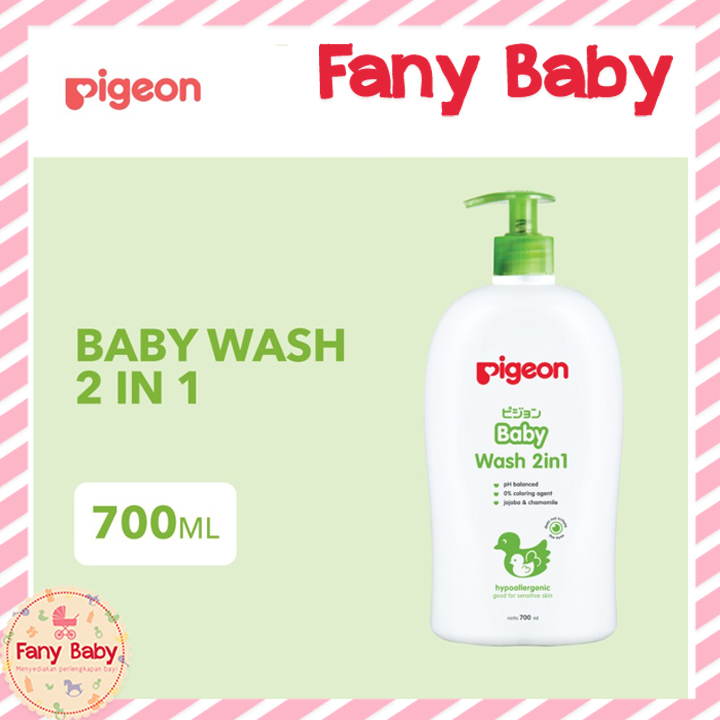 PIGEON BABY WASH CHAMOMILE 2IN1 700ML