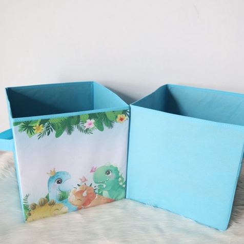 

Toy Box Kotak Penyimpanan Barang Dan Mainan Motif dinosaurus Ready Stok