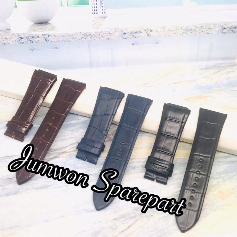 Strap Tali Kulit Jam Tangan GUESS Leather Tali Kulit GUESS Premium