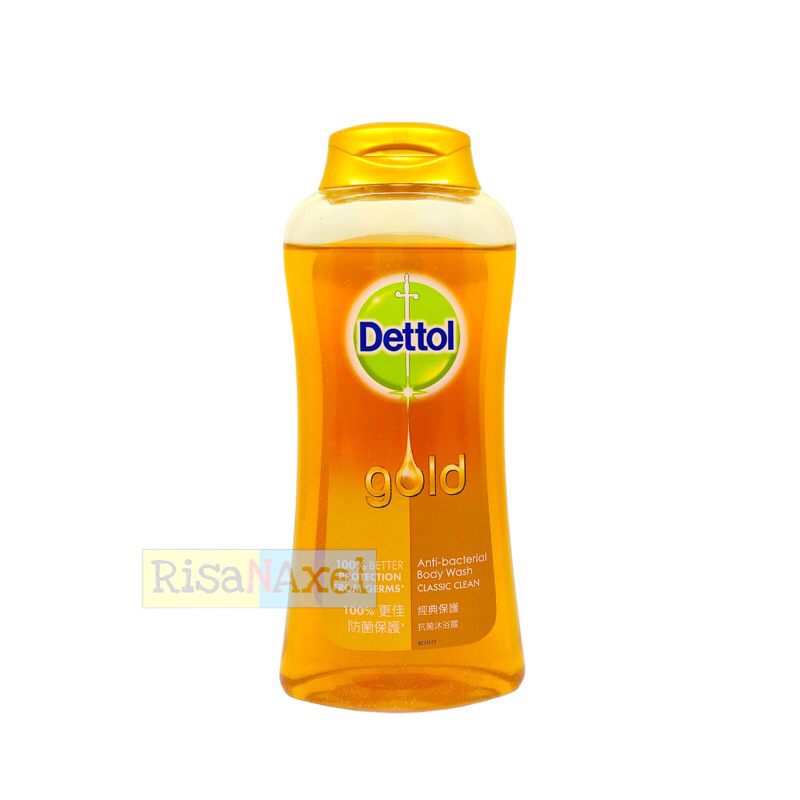 Jual Dettol Gold Body Wash Botol 250gr Sabun Cair Antiseptic Shopee
