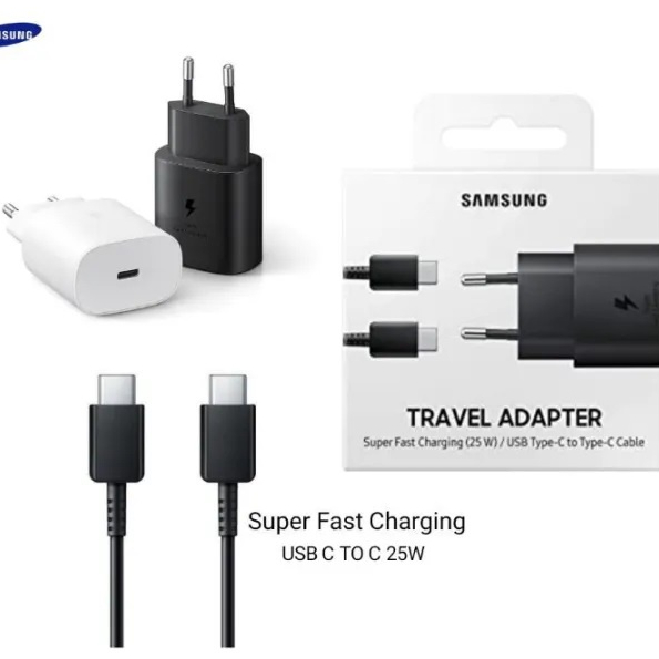 Adaptor Charger+Cable Data USB C to Type C Galaxy Samsung A80 A70 A71 A50 A50s A51 A30 A30s A31 A21s A20 A20s A12 A11 A10 A10s Chargeran HP 2.0 2,0 Ampere 2A 5A 2.4A 5V/9V Casan Batok Kepala Quick Charge Fast Charging Kabel Cas An Micro 5 A 2 4 5G 4G A