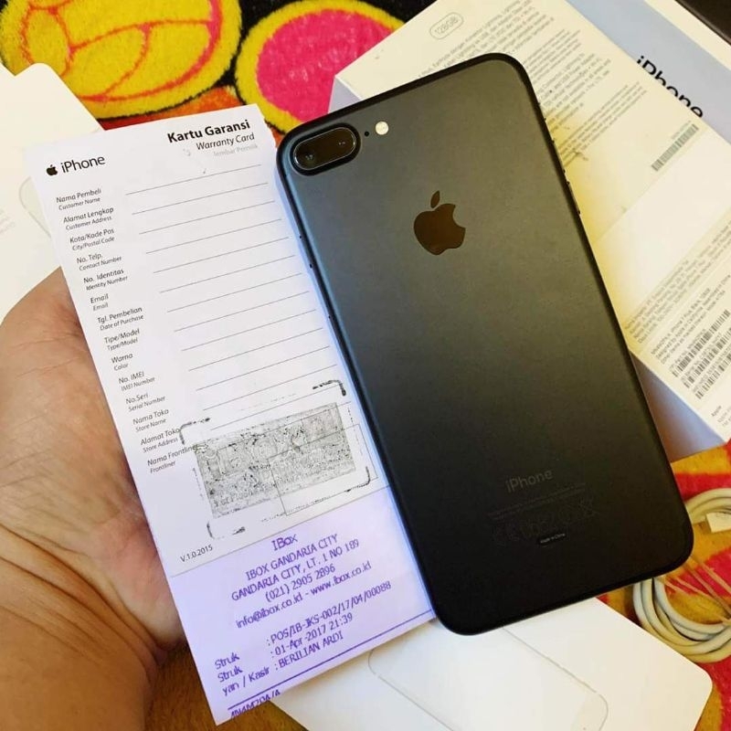 Iphone 7 Plus 128Gb Resmi ibox