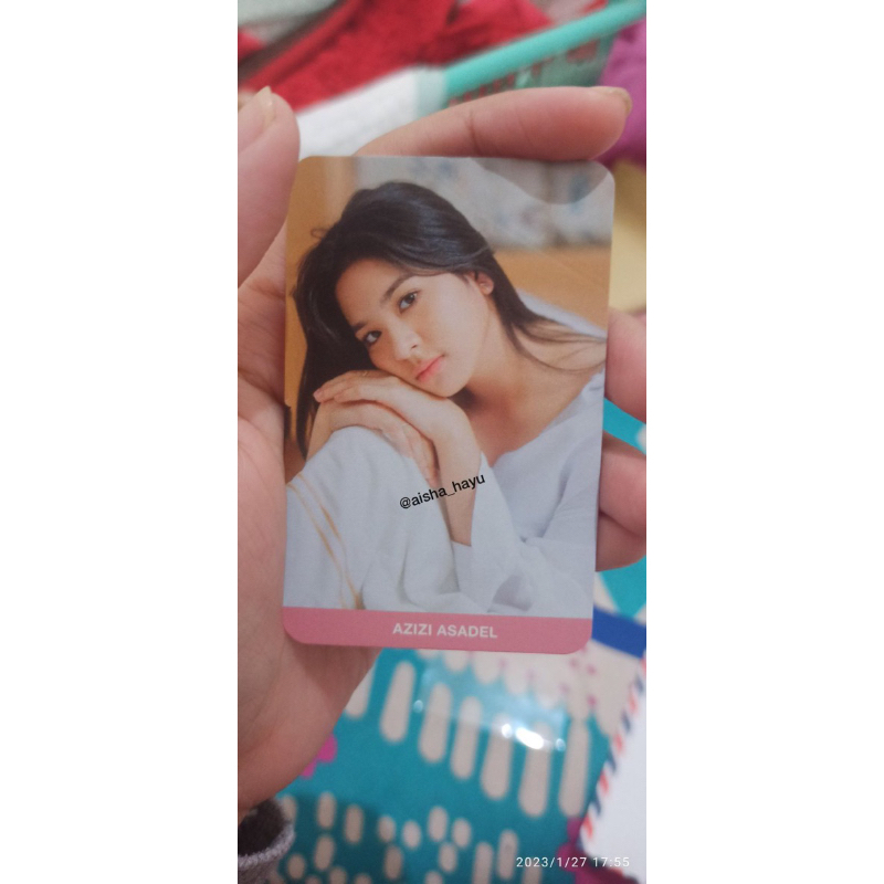 JKT48 Photocard Kalener 2023 Morning Call azizi shafaa asadel zee