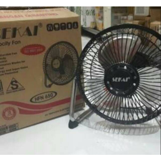 SEKAI DESK FAN / KIPAS ANGIN HFN-650 / HFN 650 (6 INCH) GARANSI RESMI