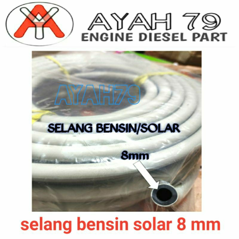 Selang bensin/solar(kubota) 8mm