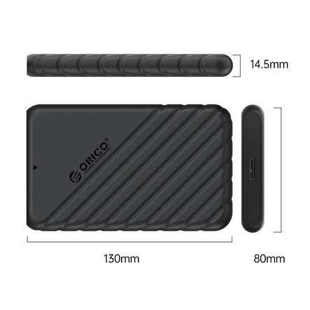 ITSTORE Orico 25PW1-C3 HDD SSD Enclosure 2.5 Inch Type-C 25PW1C3