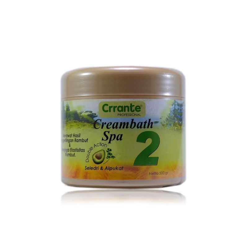 Crrante Creambath Spa 2, Seledri &amp; Alpukat 500gr