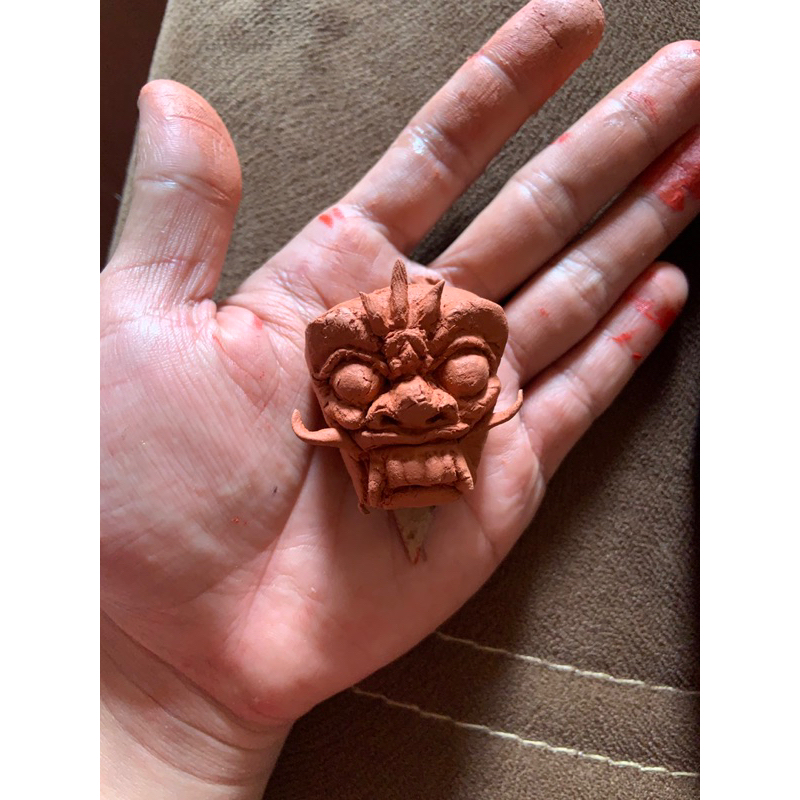 tapel ogoh-ogoh mini