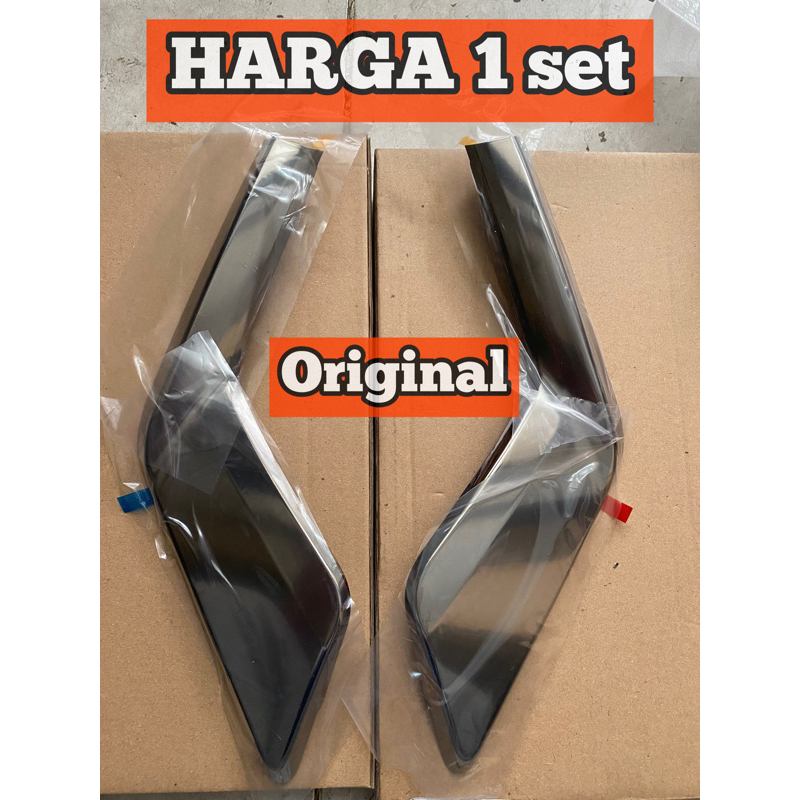 list foglamp Fortuner vrz 2021 original black chrome