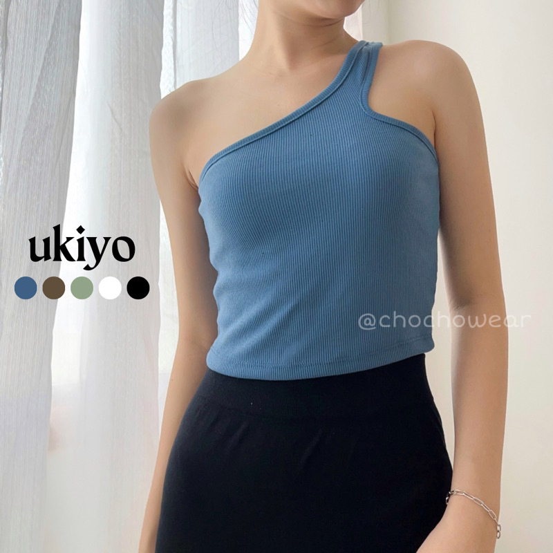 UKIYO One Shoulder Tanktop || Tanktop Tarzan