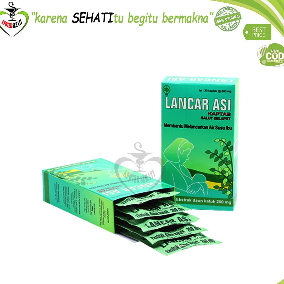 LANCAR ASI / Ekstrak Daun Katuk / Herbal / Ibu Menyusui