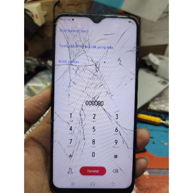 LCD ORI CABUTAN VIVO Y12.Y15