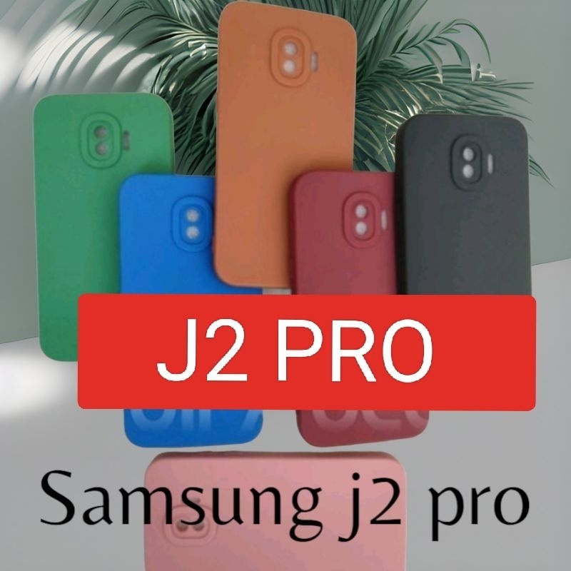 Silikon Softcase SAMSUNG J2 PRO Macaron Pro Camera