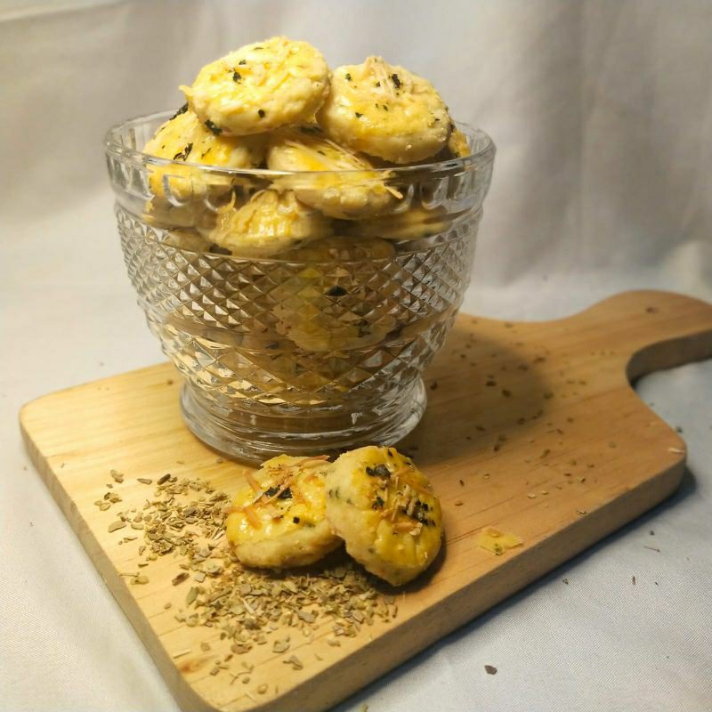

Garlic cheesse cookies
