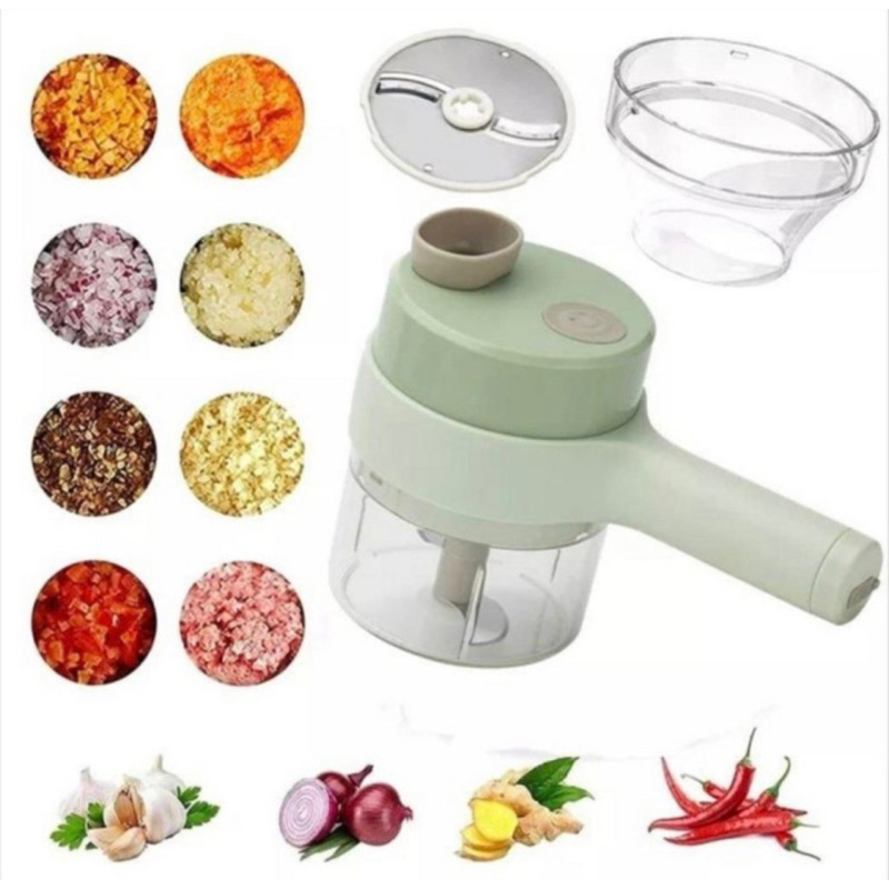 Food Chopper Multifungsi 4in1 - Blender Chopper Portable Mini 4in1 - Chpper 4in1