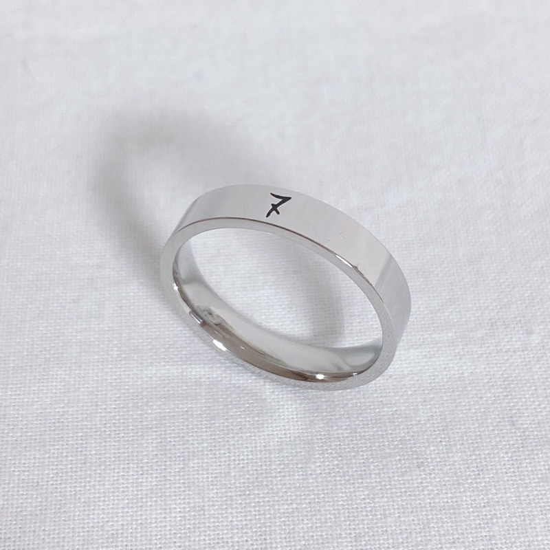 BTS 7 Tattoo Engraving Ring Keychain Keyring Gantungan Kunci Cincin RM Jin Suga J-hope Jhope Jimin V