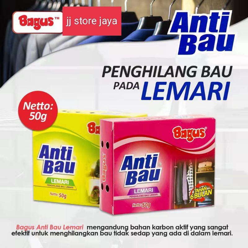 Bagus anti bau lemari