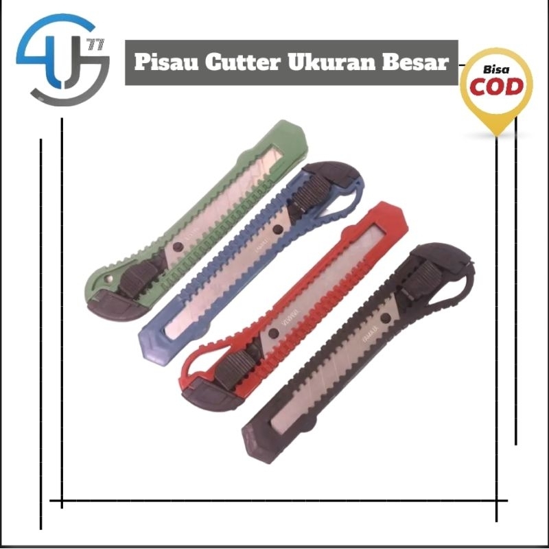 US281 Pisau Cutter Ukuran Besar / Cutter Besar By Toko Haji Usman