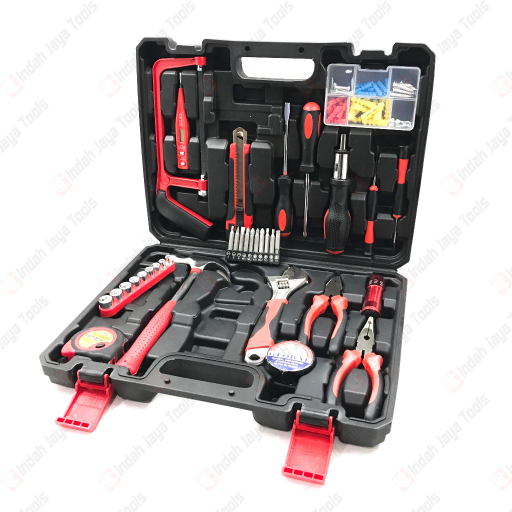 TOOLKIT SET MURAH 102 PCS - Tool Kit Toolset Toolbox Perkakas Set Kunci Perkakas