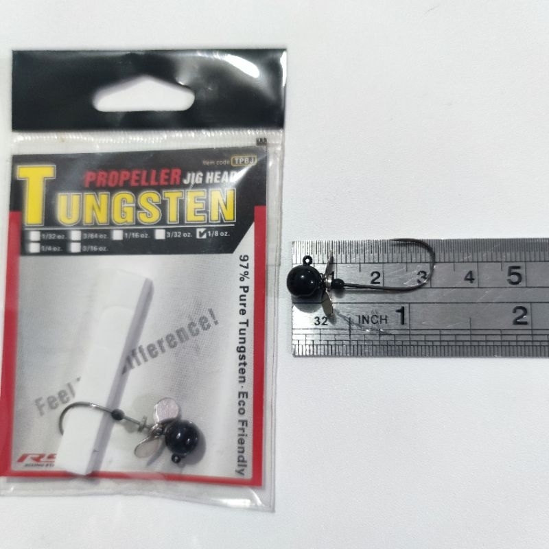 Tungsten Propeller Jighead 3.5g