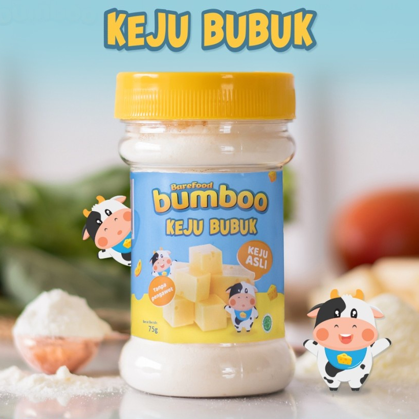 

BUMBOO Keju Bubuk Asli 75gr - Keju MPASI Anak - Keju Cheddar Australia