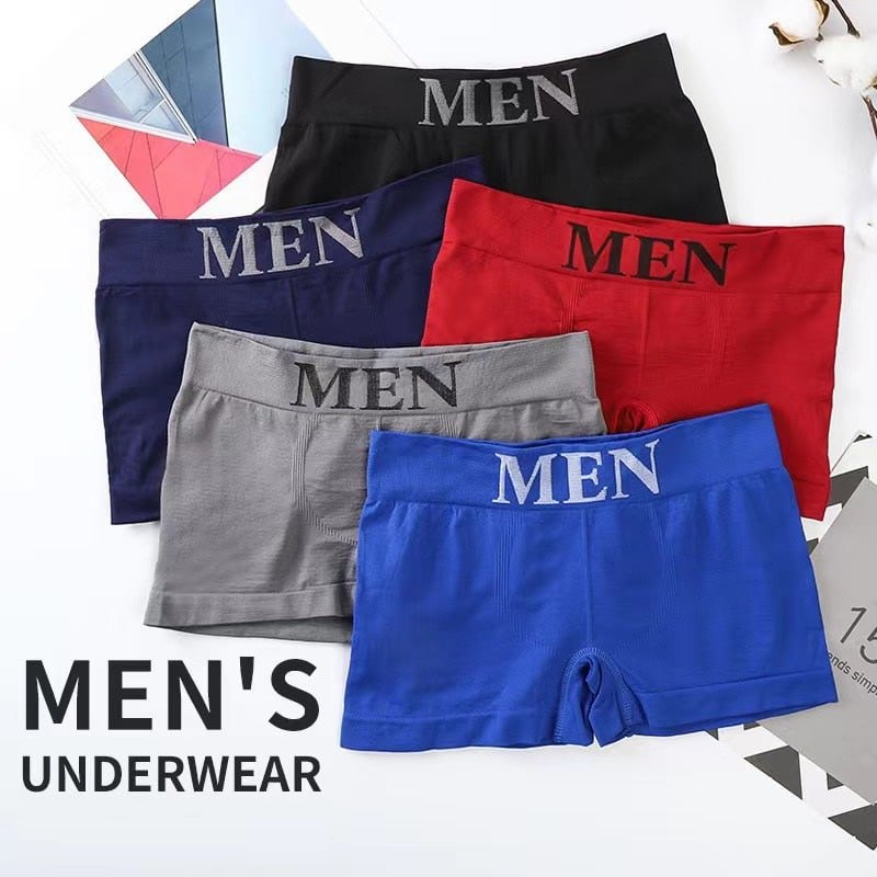 LIN107 BARU Celana Dalam Boxer Pria Boxer Man Underwear Men Celana Dalam Pria Polos Free Sizequality -Your Affordable Quality!