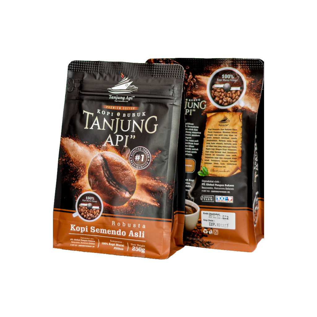 

Kopi Tanjung Api (ROBUSTA)asli Sumatra Free 1 PIRING CANTIK