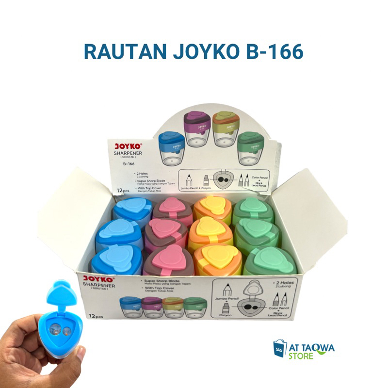 

Rautan / Serutan Pensil JOYKO B-166 - Pencil Sharpener