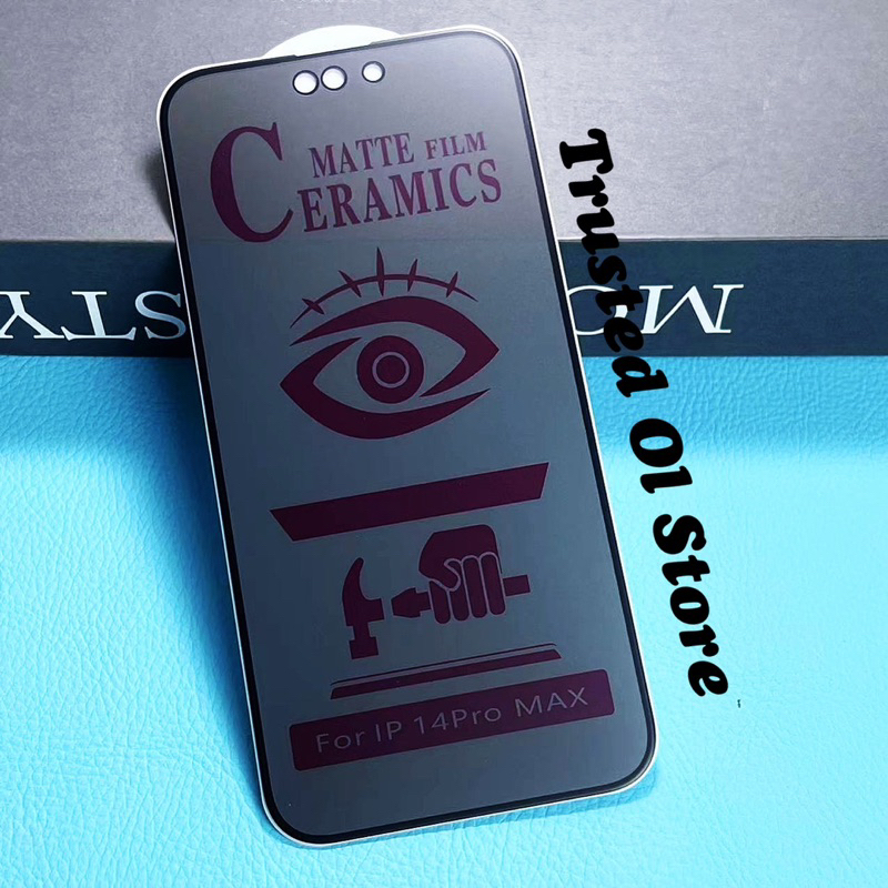 TEMPERED GLASS CERAMIC MATTE SPY SAMSUNG M10 M20 M11 M12 M21 M31 M30 M51 M62 M10S M30S M31S M32 M52 5G M22