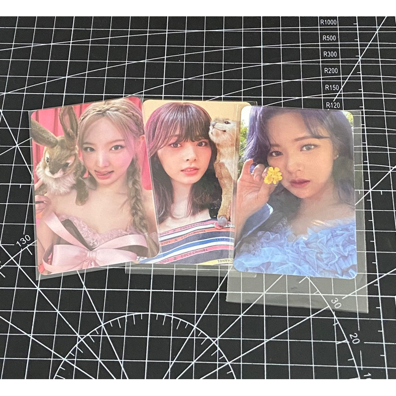 official photocard nayeon bunny between 1&2 bundle / take all only