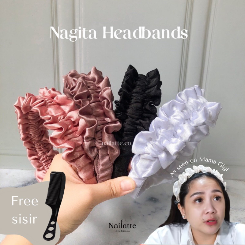 Jual Bando Nagita Slavina Bando Scrunchie Bando Korea Dewasa Bando Scrunchie Korea Bando 