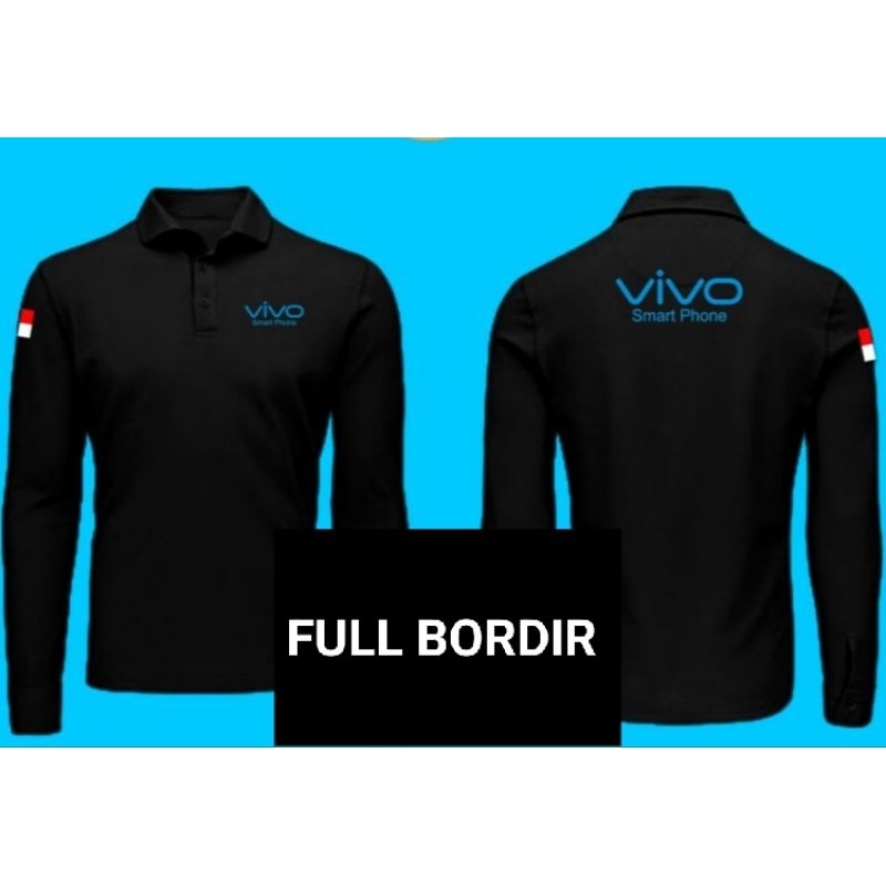 kaos Vivo baju Vivo seragam Vivo kaos kerah Vivo baju kerah Vivo poloshirt Vivo polo shirt Vivo baju