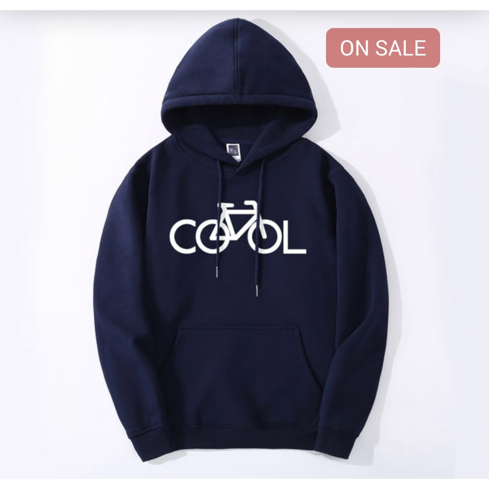 Jumper Hoodie COOL BIKE II Sweater Hoodie Trendy II Sweter Oblong Topi Size M - XL Anak &amp; Dewasa ( Pria &amp; Wanita )