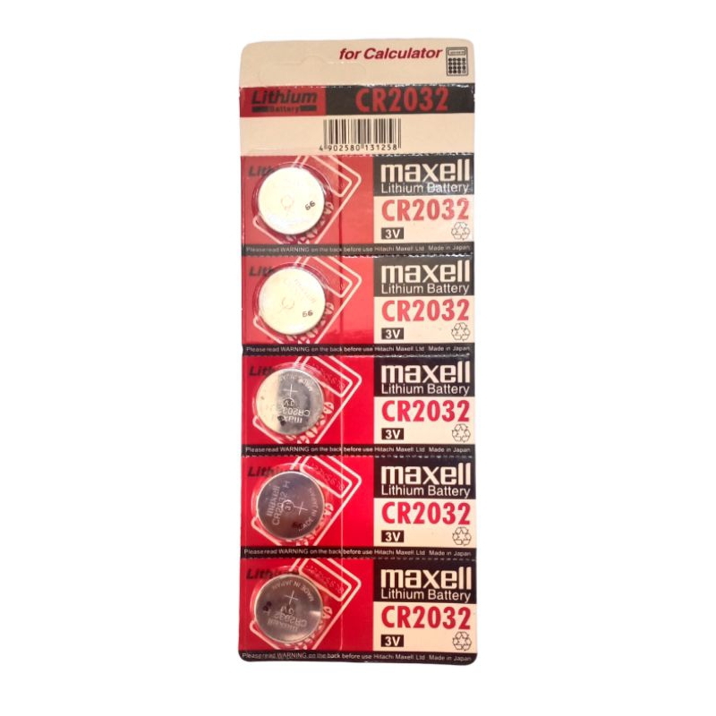 Baterai CR 2032 MAXELL ISI 5 BATRE Original CR2032 1 Pack