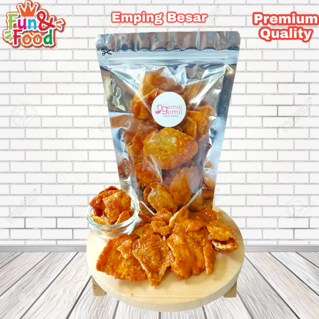 

Emping Besar Manis Pedas Homemade Kualitas Premium