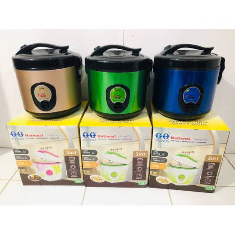 Magic Com QQ 1 Liter / Penanak Nasi / Rice Cooker 1 litre