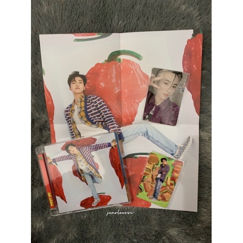 NCT DREAM HOT SAUCE JEWEL CASE JAEMIN COVER, JAEMIN PC & POSTER, PC SELFIE RENJUN