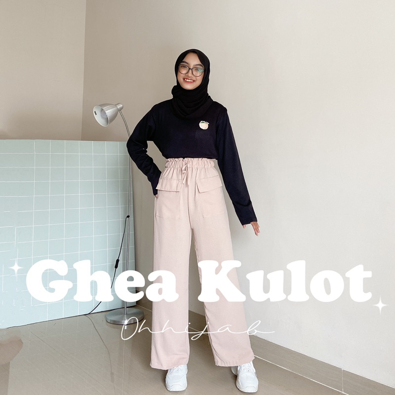Ghea Kulot | Kulot Crincle Highwaist