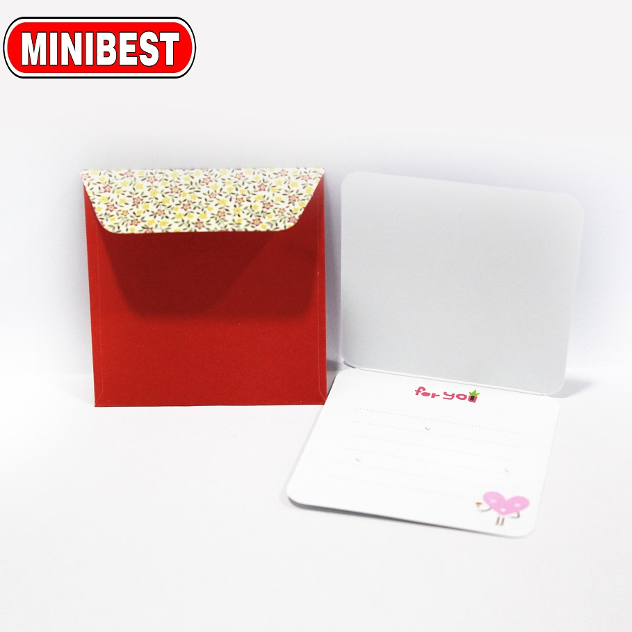 [MB] Kartu Ucapan Kosong free Amplop / Greeting Card Small + Envelope Aesthetic