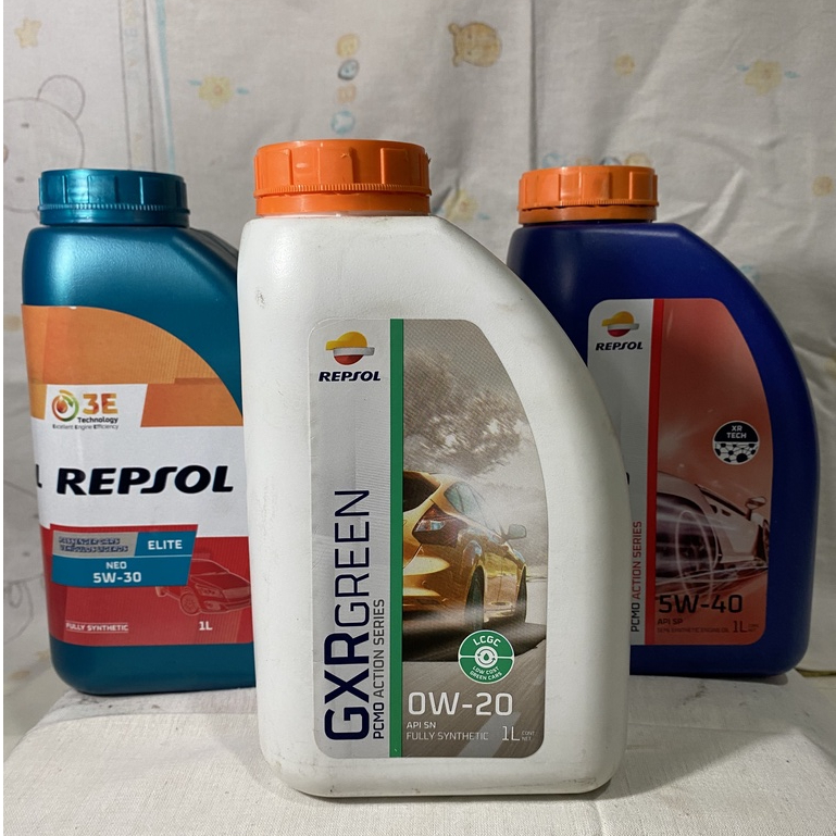 Repsol SAE 0w-20, 5w-40, 5w-30