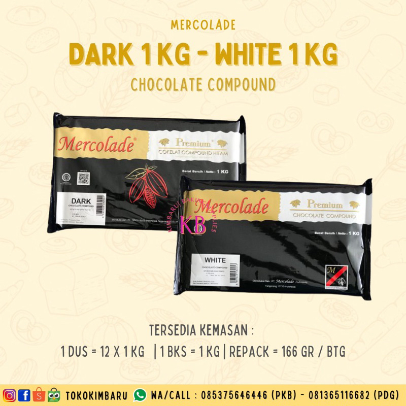 

Mercolade Dark - White 1 KG